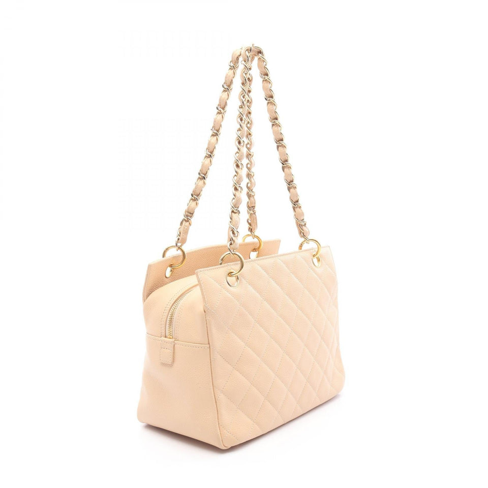 Chanel Matelassé De Coco Mark Calf Shoulder Bag