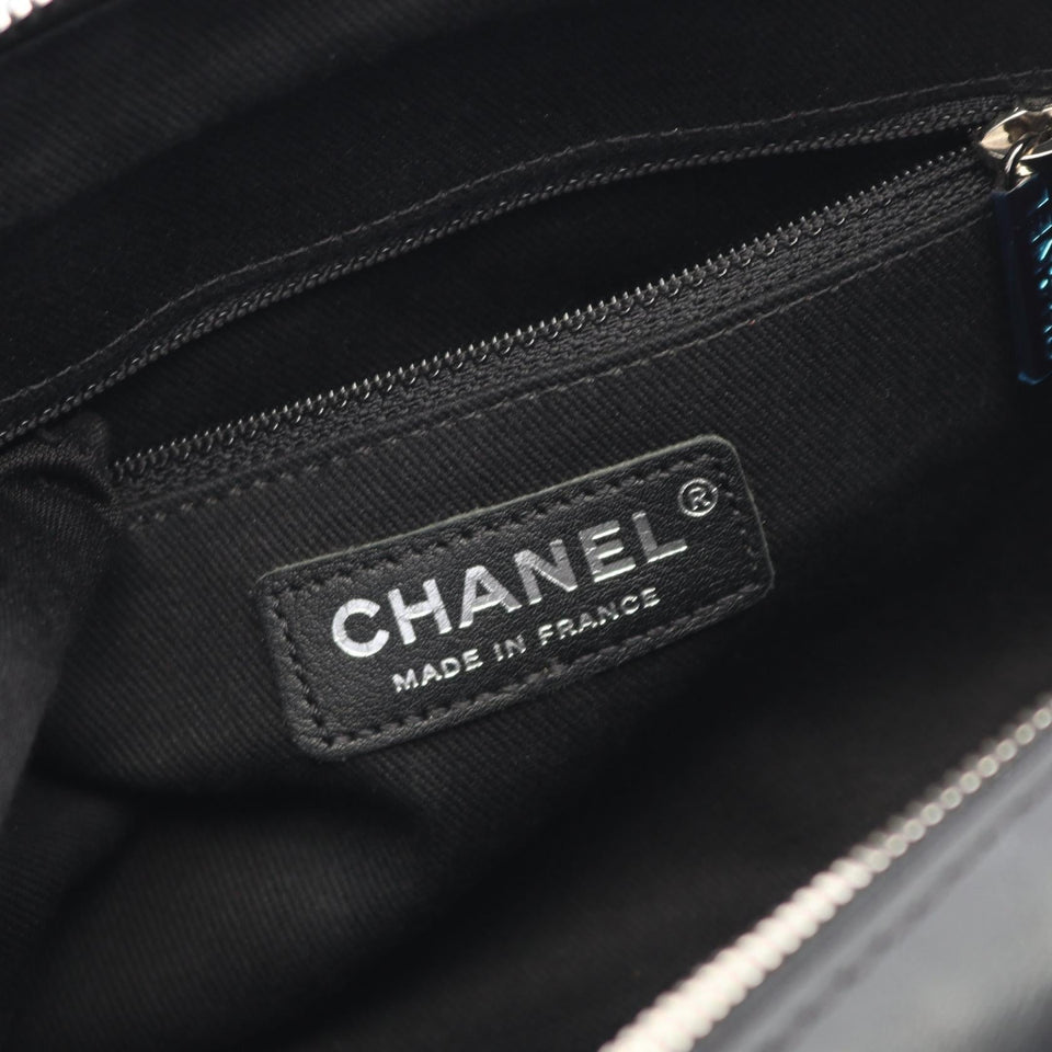 Chanel Matelassé Fabric Leather Shoulder Bag