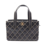 Chanel Wild Stitch Calfskin Handbag