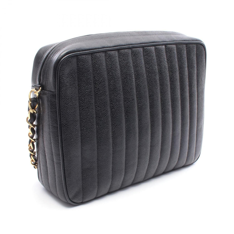 Chanel Mademoiselle Grained Calfskin Shoulder Bag