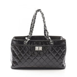 Chanel 2.55 Patent Leather Tote Bag