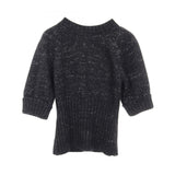 Chanel Coco Mark Button Cashmere Mohair Knitwear