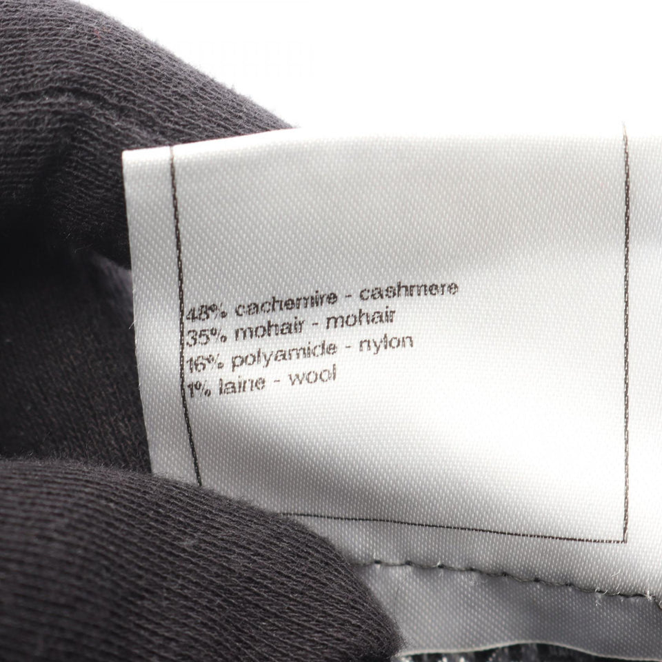 Chanel Coco Mark Button Cashmere Mohair Knitwear