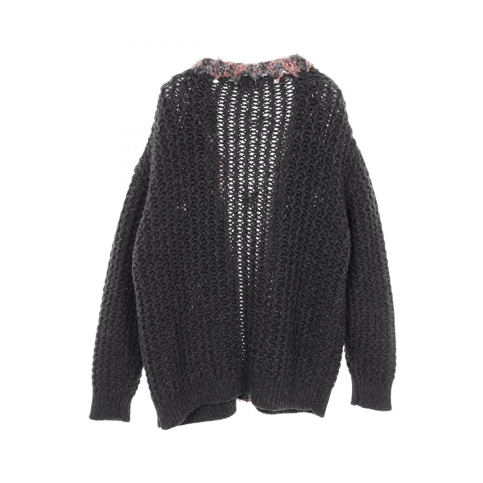 Chanel Coco Mark Button Cashmere igan