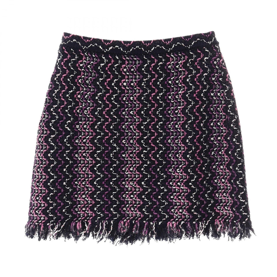 Chanel Coco Mark Cotton Nylon Skirt