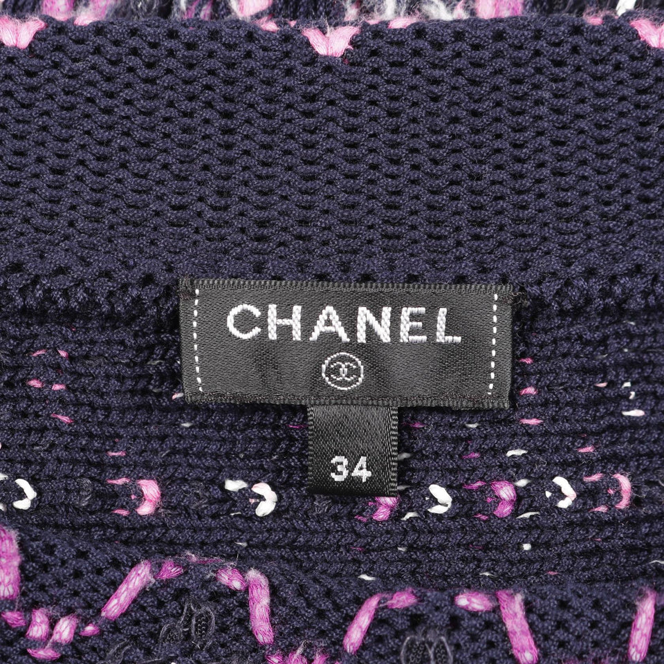 Chanel Coco Mark Cotton Nylon Skirt