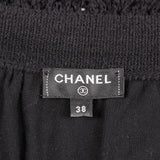 Chanel Camellia Cotton Nylon Skirt