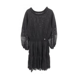 Chanel Coco Mark Button Viscose Dress