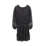 Chanel Coco Mark Button Viscose Dress