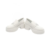 Chanel Coco Mark Leather Loafers