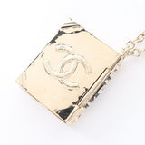 Chanel Coco Mark Book Motif Necklace