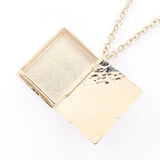 Chanel Coco Mark Book Motif Necklace