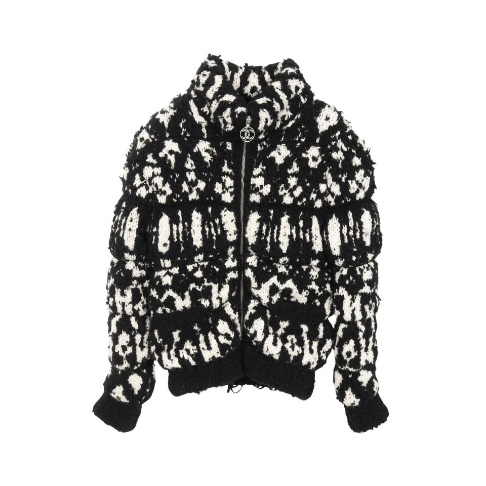 Chanel Coco Mark Wool Cashmere Blouson
