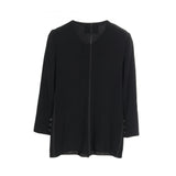 Chanel Coco Mark Button Viscose Collarless Jacket