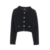 Chanel Coco Mark Button Cashmere igan