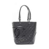 Chanel Cambon Line Leather Tote Bag