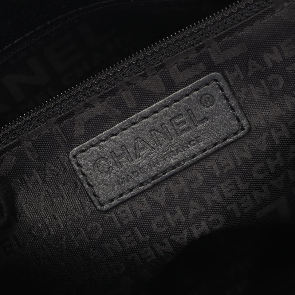 Chanel Choco Bar Calf Tote Bag
