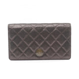 Chanel Matelasse Calfskin Long Wallet