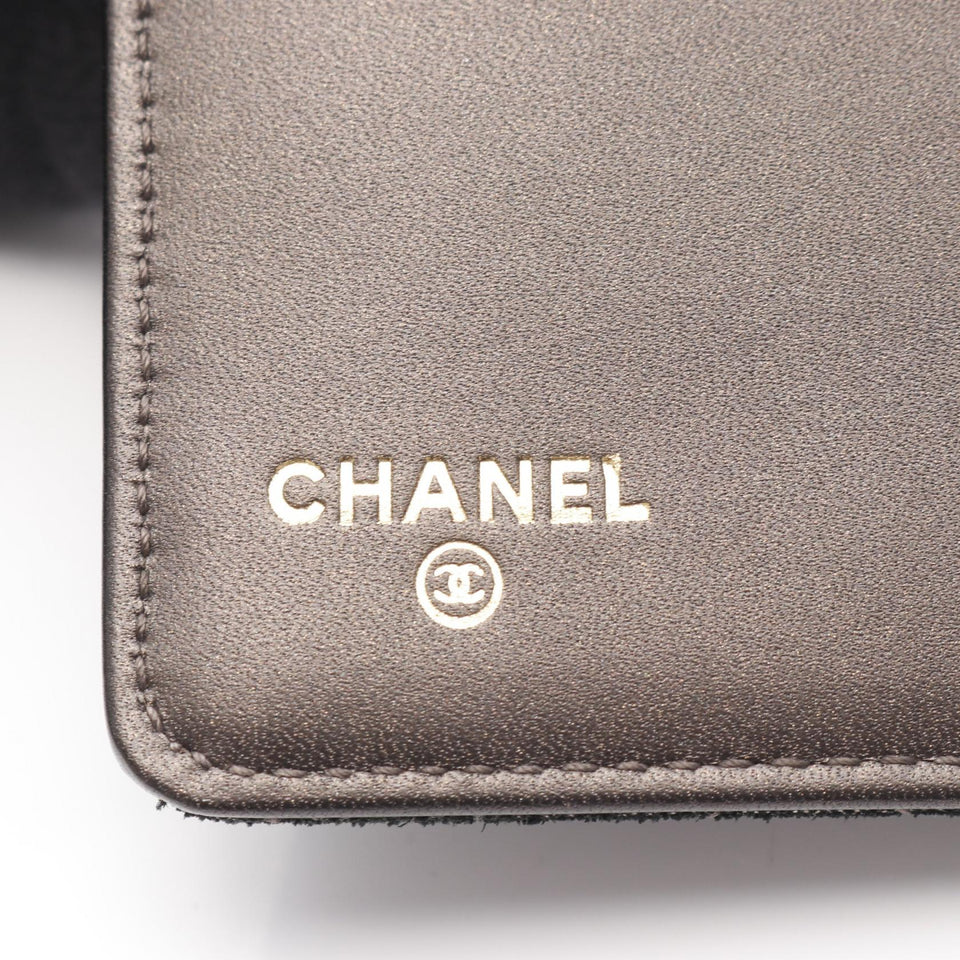 Chanel Matelasse Calfskin Long Wallet