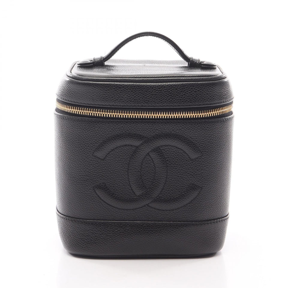 Chanel Coco Mark Grained Calfskin Handbag