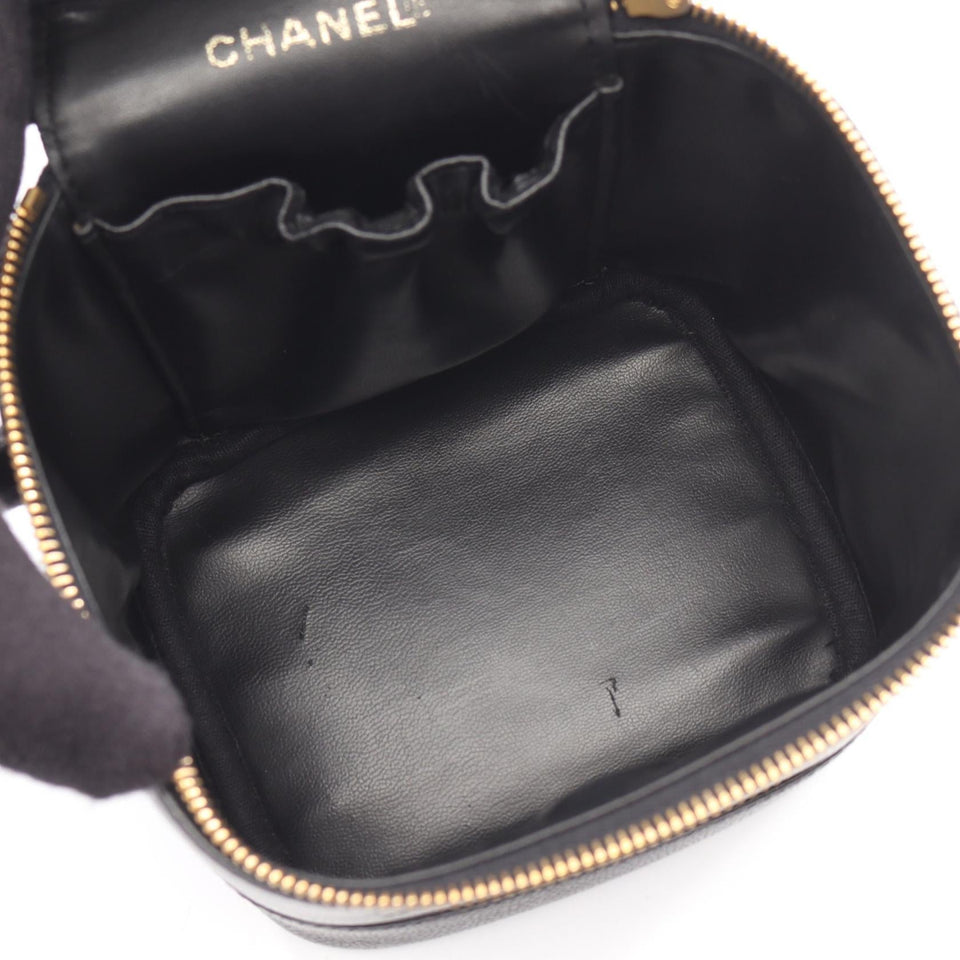 Chanel Coco Mark Grained Calfskin Handbag