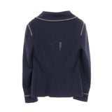 Chanel Coco Mark Button Wool Tailored Jacket