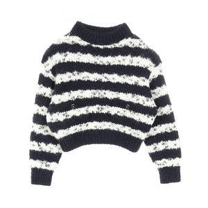 Chanel Coco Mark Button Cashmere Wool Knitwear
