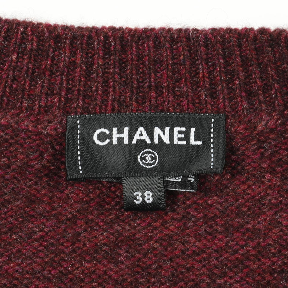 Chanel Coco Mark Cashmere Knitwear