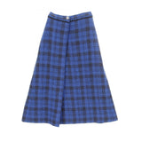 Chanel Coco Mark Button Cotton Skirt