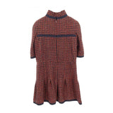 Chanel Coco Mark Button Wool Dress