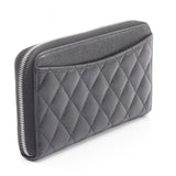 Chanel Classic Long Zip Wallet Calfskin Wallet