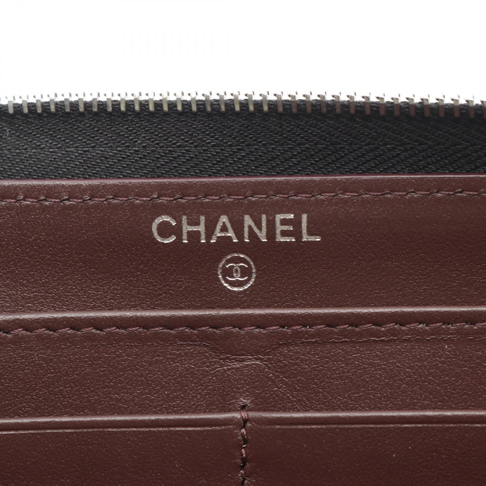 Chanel Classic Long Zip Wallet Calfskin Wallet