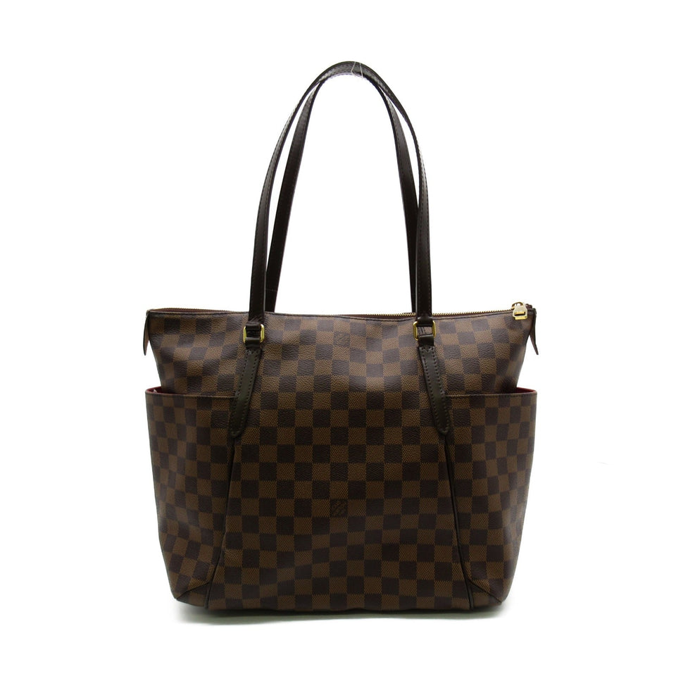 Louis Vuitton Totally MM Shoulder Bag PVC Coated Canvas