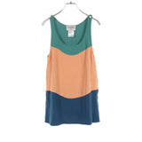 Chanel Coco Mark Button Rayon Top