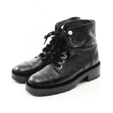 Chanel Coco Mark Leather Boots