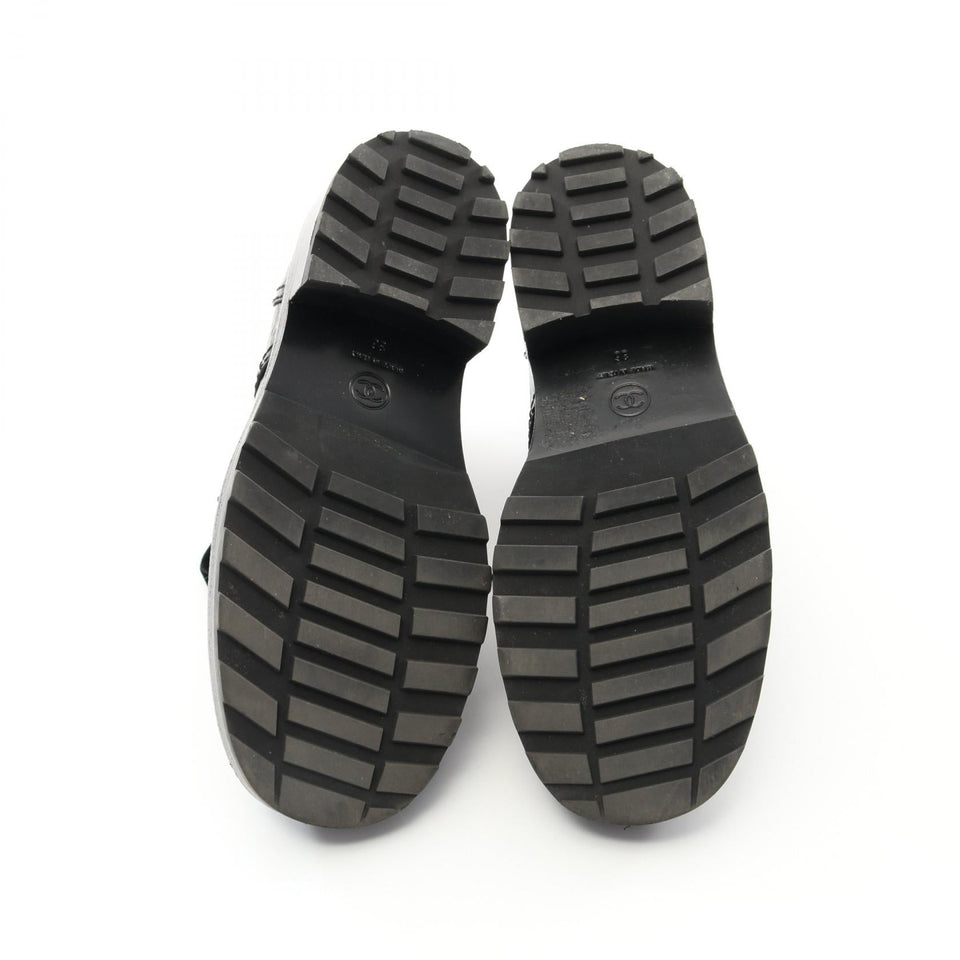 Chanel Coco Mark Leather Boots