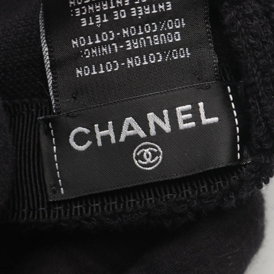 Chanel Coco Mark Pile Cotton Cap