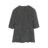 Chanel Gripoix Button Tweed Wool Cotton Jacket