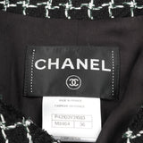 Chanel Gripoix Button Tweed Wool Cotton Jacket
