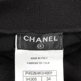 Chanel Coco Mark Button Cotton igan