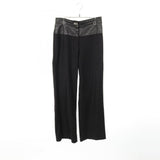 Chanel 2.55 Wool Cashmere Leather Pants