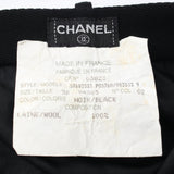 Chanel Coco Mark Button Wool Pants