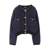 Chanel Coco Mark Button Cotton Jacket