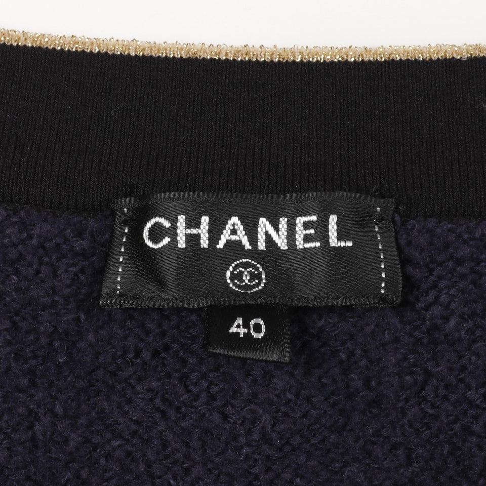 Chanel Coco Mark Button Cotton Jacket