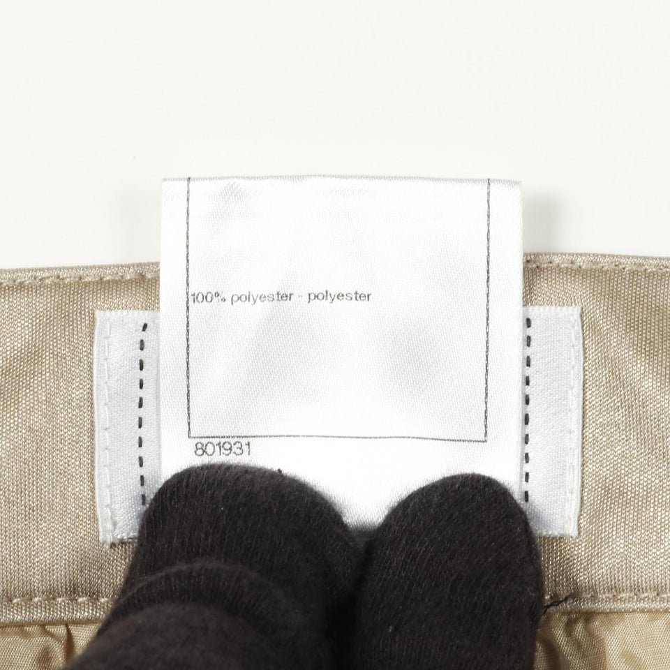 Chanel Coco Mark Button Polyester Pants