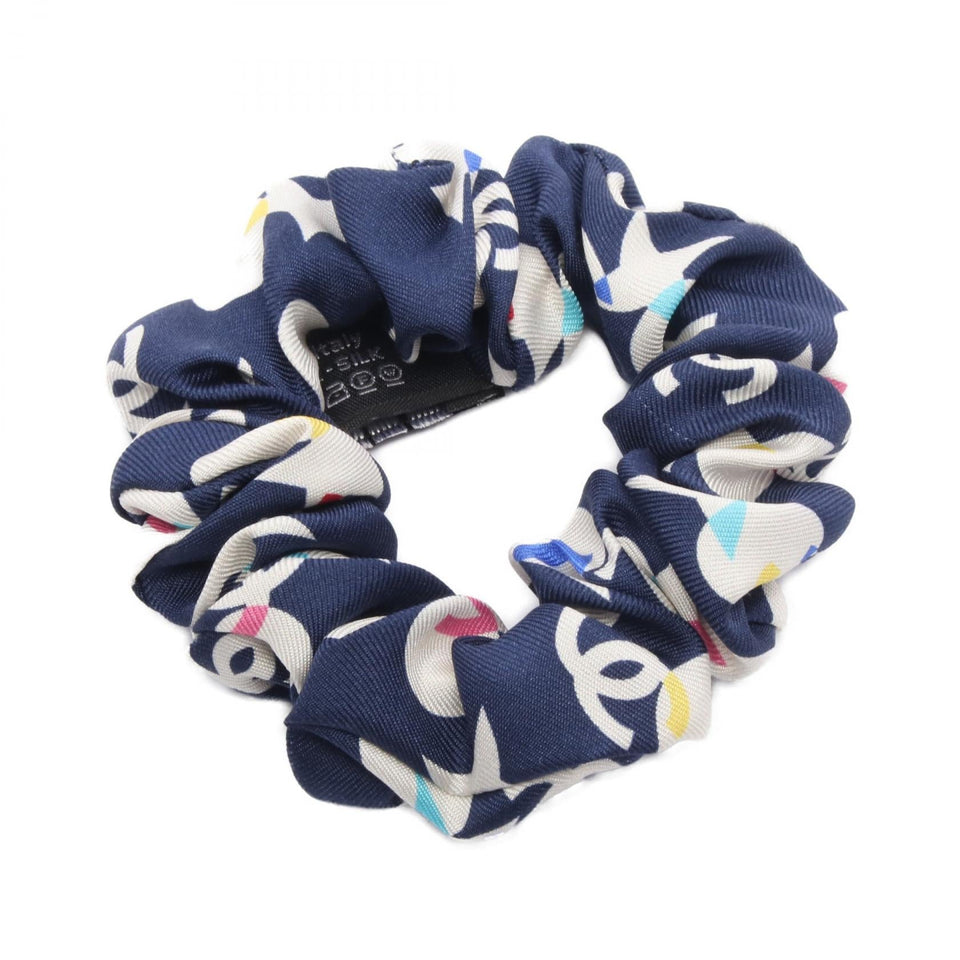 Chanel Silk Scrunchie