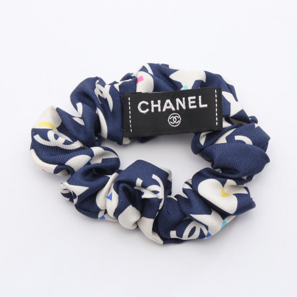 Chanel Silk Scrunchie