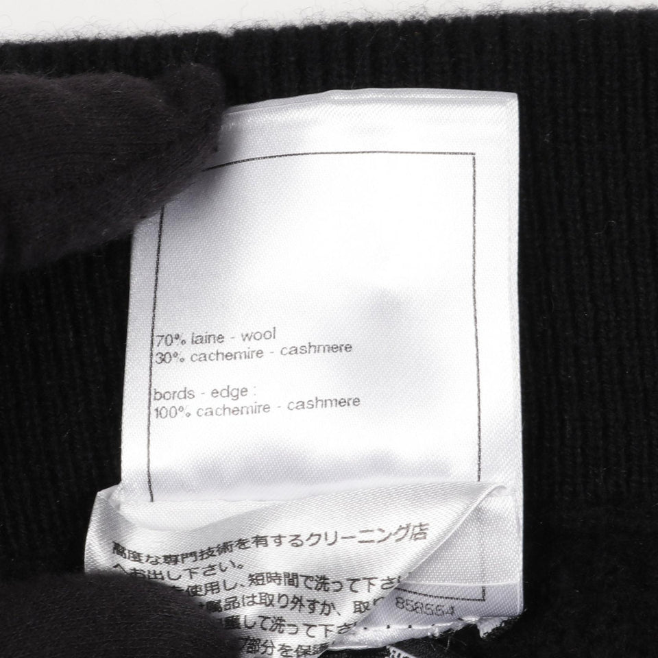 Chanel Coco Mark Wool Cashmere Pants
