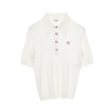 Chanel Coco Mark Cotton Top