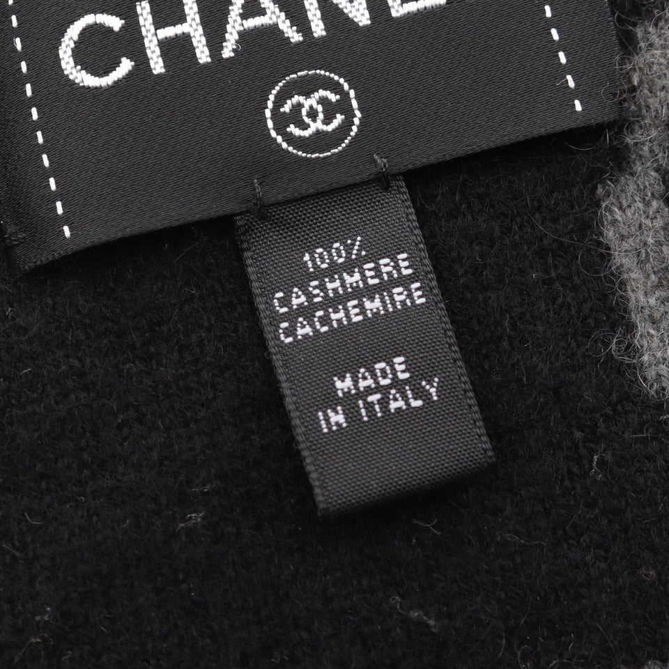 Chanel Coco Mark Cashmere Stole